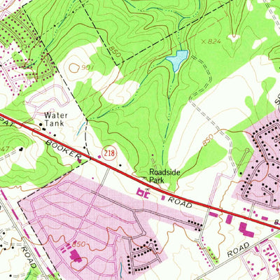United States Geological Survey Schertz, TX (1967, 24000-Scale) digital map