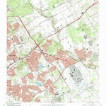 United States Geological Survey Schertz, TX (1992, 24000-Scale) digital map
