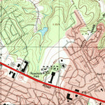 United States Geological Survey Schertz, TX (1992, 24000-Scale) digital map