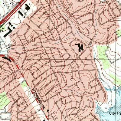 United States Geological Survey Schertz, TX (1992, 24000-Scale) digital map