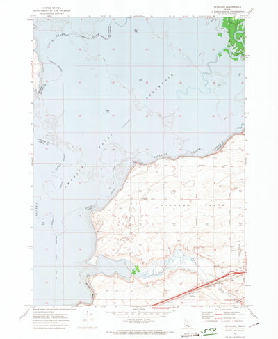 United States Geological Survey Schiller, ID (1971, 24000-Scale) digital map