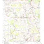 United States Geological Survey Schlater, MS (1961, 62500-Scale) digital map