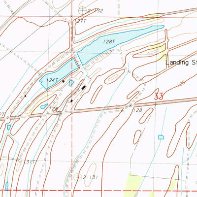 United States Geological Survey Schlater, MS (1983, 24000-Scale) digital map