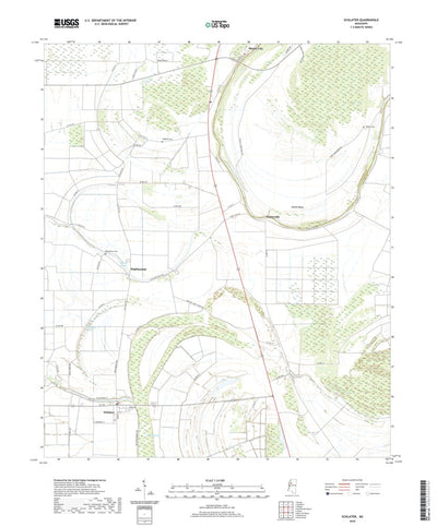United States Geological Survey Schlater, MS (2020, 24000-Scale) digital map