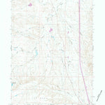 United States Geological Survey Schlicht Draw, WY (1961, 24000-Scale) digital map
