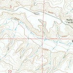 United States Geological Survey Schlicht Draw, WY (1961, 24000-Scale) digital map