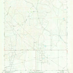 United States Geological Survey Schneeman Draw NE, TX (1967, 24000-Scale) digital map