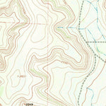 United States Geological Survey Schneeman Draw NW, TX (1967, 24000-Scale) digital map
