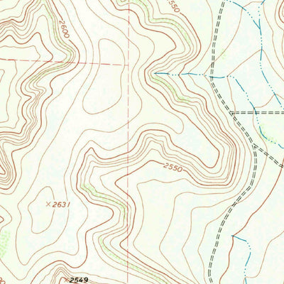 United States Geological Survey Schneeman Draw NW, TX (1967, 24000-Scale) digital map
