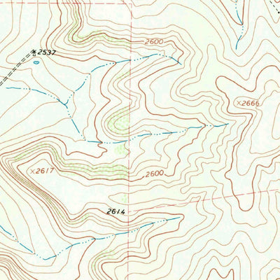 United States Geological Survey Schneeman Draw NW, TX (1967, 24000-Scale) digital map