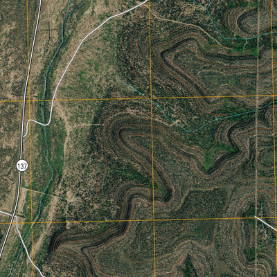 United States Geological Survey Schneeman Draw NW, TX (2010, 24000-Scale) digital map
