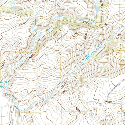 United States Geological Survey Schneider Ridge, WY (2021, 24000-Scale) digital map