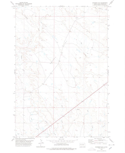 United States Geological Survey Schoepp Flat, SD (1978, 24000-Scale) digital map