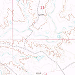 United States Geological Survey Schoepp Flat, SD (1978, 24000-Scale) digital map