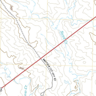United States Geological Survey Schoepp Flat, SD (2021, 24000-Scale) digital map