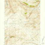 United States Geological Survey Schoettlin Mountain, WY (1953, 24000-Scale) digital map