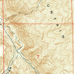 United States Geological Survey Schoettlin Mountain, WY (1953, 24000-Scale) digital map