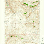 United States Geological Survey Schoettlin Mountain, WY (1958, 24000-Scale) digital map