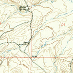 United States Geological Survey Schoettlin Mountain, WY (1958, 24000-Scale) digital map