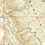 United States Geological Survey Schoettlin Mountain, WY (1958, 24000-Scale) digital map