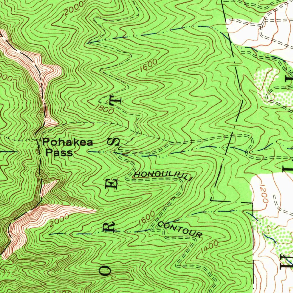 Schofield Barracks, HI (1967, 24000Scale) Map by United States