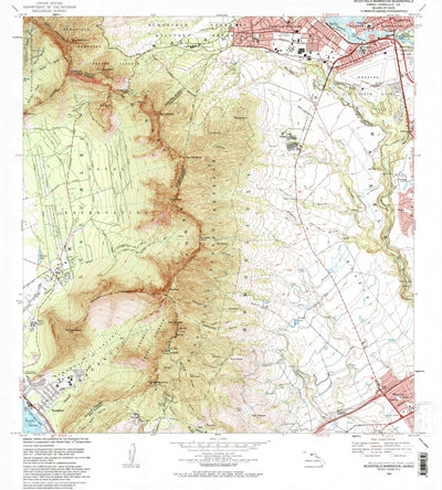 United States Geological Survey Schofield Barracks, HI (1983, 24000-Scale) digital map