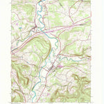United States Geological Survey Schoharie, NY (1943, 24000-Scale) digital map