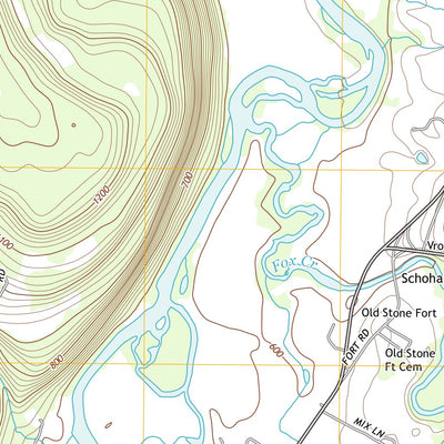 United States Geological Survey Schoharie, NY (2013, 24000-Scale) digital map