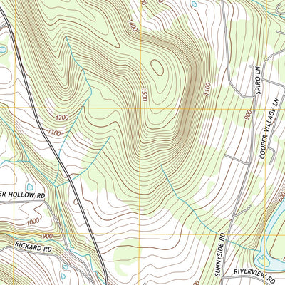 United States Geological Survey Schoharie, NY (2013, 24000-Scale) digital map