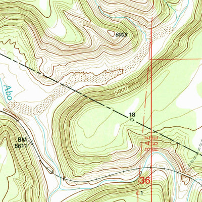 United States Geological Survey Scholle, NM (1995, 24000-Scale) digital map