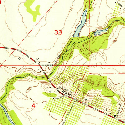 United States Geological Survey Scholls, OR (1954, 24000-Scale) digital map