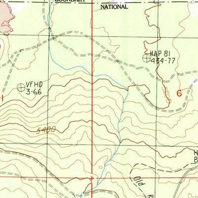 United States Geological Survey Schonchin Butte, CA (1988, 24000-Scale) digital map