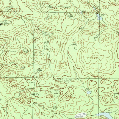 United States Geological Survey Schoodic Lake, ME (1984, 24000-Scale) digital map