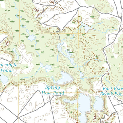 United States Geological Survey Schoodic Lake, ME (2021, 24000-Scale) digital map