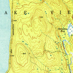 United States Geological Survey Schoodic, ME (1949, 62500-Scale) digital map