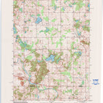 United States Geological Survey School Hill, WI (1992, 24000-Scale) digital map