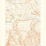United States Geological Survey School Section Butte, SD (1951, 24000-Scale) digital map