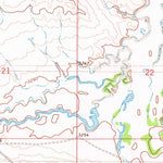 United States Geological Survey School Section Creek, MT (1980, 24000-Scale) digital map
