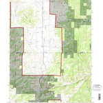 United States Geological Survey School Section Mountain, WY (1992, 24000-Scale) digital map