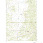 United States Geological Survey School Section Mountain, WY (2021, 24000-Scale) digital map