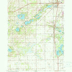United States Geological Survey Schoolcraft NW, MI (1967, 24000-Scale) digital map