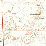 United States Geological Survey Schooler Ranch, TX (1971, 24000-Scale) digital map
