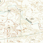 United States Geological Survey Schooler Ranch, TX (1971, 24000-Scale) digital map