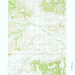 United States Geological Survey Schoolmarm Butte, WY (1984, 24000-Scale) digital map
