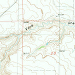 United States Geological Survey Schoolmarm Butte, WY (1984, 24000-Scale) digital map