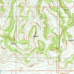 United States Geological Survey Schoolmarm Butte, WY (1984, 24000-Scale) digital map
