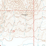 United States Geological Survey Schroeder Mountain, NV (1968, 24000-Scale) digital map