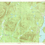 United States Geological Survey Schroon Lake, NY (1989, 25000-Scale) digital map