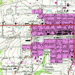 United States Geological Survey Schulenburg, TX (1965, 24000-Scale) digital map