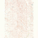 United States Geological Survey Schultz Coulee, MT (1968, 24000-Scale) digital map